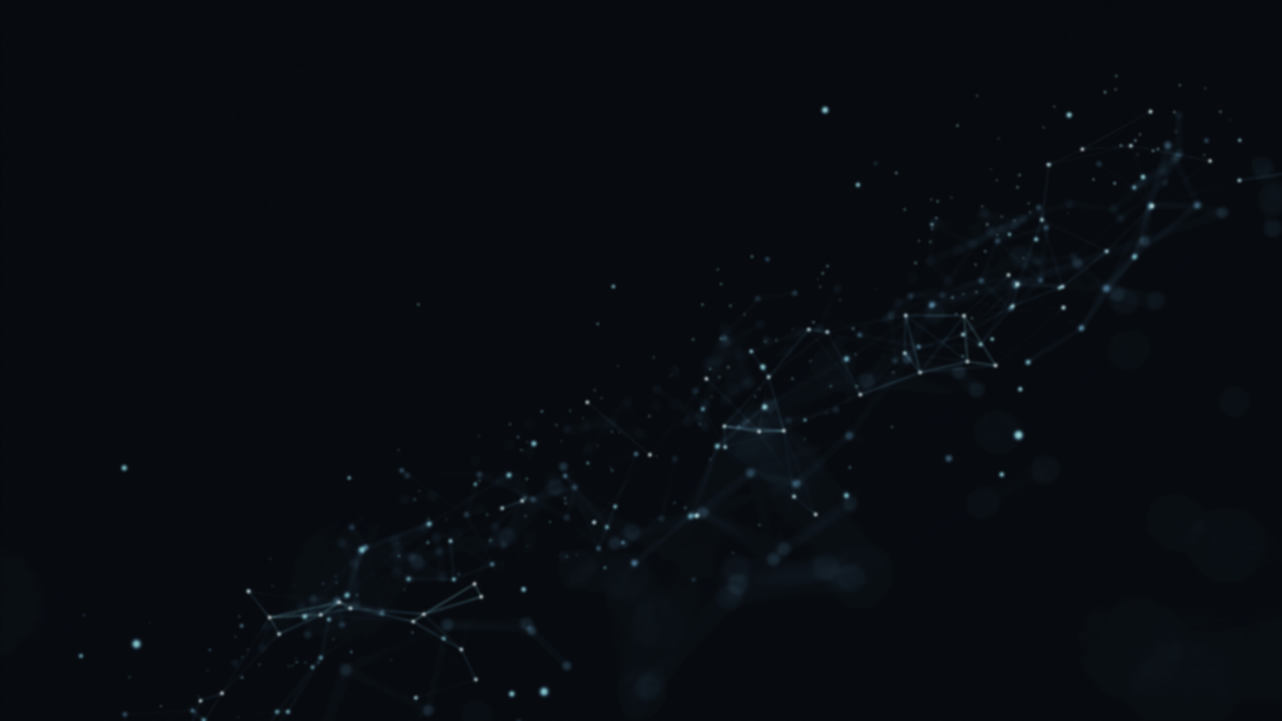 Technology Network Background.